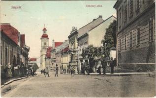 1912 Ungvár, Uzshorod, Uzhhorod, Uzhorod; Rákóczy utca / street (Rb)