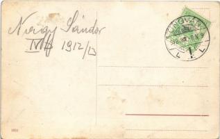 1912 Ungvár, Uzshorod, Uzhhorod, Uzhorod; Rákóczy utca / street (Rb)