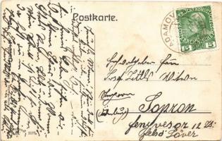 Adamov, Adamsthal; Bahnhof und Spitzberg / railway station (EK)