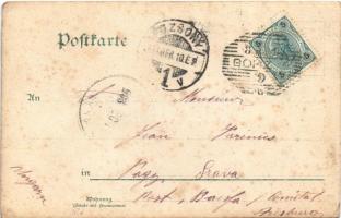 1903 Gorizia, Görz, Gorica; Corso Francesco Giuseppe / street. photo (EK)