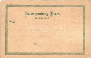 1895 (Vorläufer) Steyr, Waffenfabrik, Josef Werndl Denkmal / statue, military arms factory. H. Nachb...