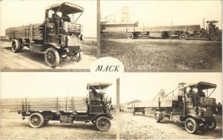 Mack 5 ton truck of The Trexler Lumber Company. International Motor Company / Amerikai fűrésztelep reklámja 5 tonnás teherautókkal