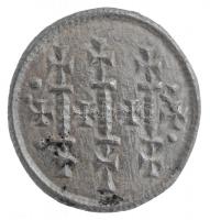 1141-1162. Denár Ag II. Géza (0,24g) T:1,1- patina / Hungary 1141-1162. Denar Ag Géza II (0,24g) C:UNC,AU patina Huszár: 180., Unger I.: 67.