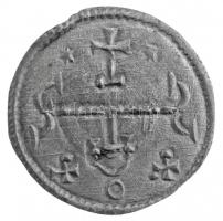 1162-1172. Denár Ag III. István (0,27g) T:1- ph. / Hungary 1162-1172. Denar Ag Stephen III (0,27g) C:AU edge error Huszár: 112., Unger I.: 78.