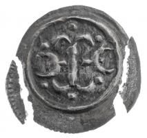~1141-1235. Denár Ag "II. Géza - II. András kora" (0,13g) T:1-,2 ki., patina RRR! / Hungar...
