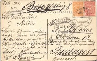 1912 Kharkiv, Kharkov, Harkov, Chárkiv, Charkow, Charkoff; Rue du Moscou / Mosow street, shops (EK)