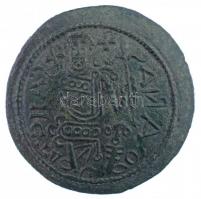 1172-1196. Rézpénz Cu "III. Béla" jogar bal kézben! (3,92g) T:1- patina / Hungary 1172-119...