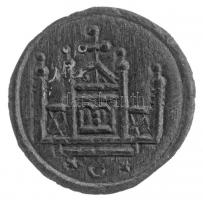 1205-1235. Denár Ag II. András (0,51g) T:1- patina / Hungary 1205-1235. Denar Ag Andreas II (0,51g) C:AU patina Huszár: 217., Unger I: 137.