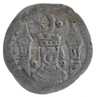 1205-1235. Denár Ag II. András (0,55g) T:2- patina / Hungary 1205-1235. Denar Ag Andreas II (0,55g) C:VF patina Huszár: 275., Unger I: 144.