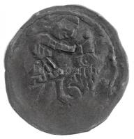 1205-1235. Denár Ag II. András (0,76g) T:2- patina / Hungary 1205-1235. Denar Ag Andreas II (0,76g) C:VF patina Huszár: 264., Unger I: 148.