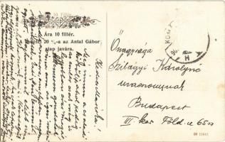 Antal Gábor (1843-1914), dunántúli református püspök, lelkész és tanár jubileuma alkalmából. A Dunán...