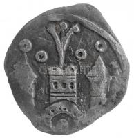 1205-1235. Obulus Ag "II. András" (0,26g) T:2- patina / Hungary 1205-1235. Obulus Ag "...