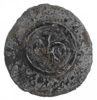 1162-1172. Denár Ag "III. István" hibrid veret (0,19g) T:2 lakkozott, patina / Hungary 116...