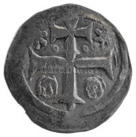 1235-1270. Denár Ag "IV. Béla" (0,52g) T:2 / Hungary 1235-1270. Denar Ag "Bela IV&quo...