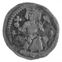 1272-1290. Denár Ag IV. László (0,50g) T:2- / Hungary 1272-1290. Denar Ag Ladislaus IV (0,50g) C:VF Huszár: 369., Unger I.: 280.