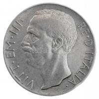 Olaszország 1926R 10L Ag "III. Viktor Emánuel" T:2,2- ph. / Italy 1926R 10 Lire Ag "V...