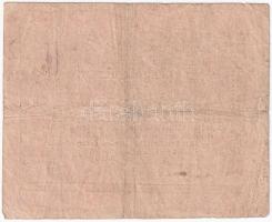 Rozsnyó 1849. július 16. 6kr "Rozsnyó bánya város pénztári utalványa" T:III- / Hungary / R...