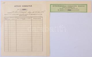 Románia / Kolozsvár 1934. "Intreprinderile Forestiere Romane Societate Anonima (Romániai Erdész...
