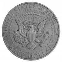 Amerikai Egyesült Államok 1968D 1/2$ Ag "Kennedy" T:2 USA 1968D 1/2 Dollar Ag "Kenned...
