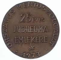 1973. "Dr. Orovecz Béla / Országos Mentőszolgálat 25 éves jubileuma emlékére" Br emlékérem...