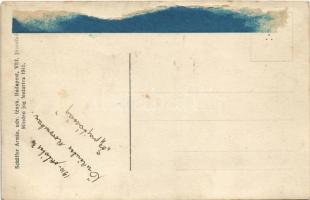 Osztrák-magyar önkéntes katonák csoportképe. Schäffer Armin 1911 / WWI K.u.k. (Austro-Hungarian) mil...