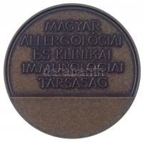 DN "Magyar Allergológiai és Klinikai Immunológiai Társaság" kétoldalas Br emlékérem (65mm)...