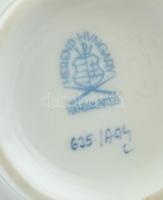 Herendi Apponyi mintás tejszínkiöntő. Kézzel festett porcelán, jelzett, apró kopásokkal. m: 9 cm