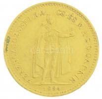 1894KB 10K Au "Ferenc József" Körmöcbánya (3,36g/0.900) T:2 ph.
Hungary 1894KB 10 Korona ...