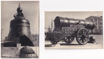 Moscow, Moszkva, Moskau, Moscou; - 9 db MODERN orosz városképes lap (fekete-fehér) / 9 modern Russia...