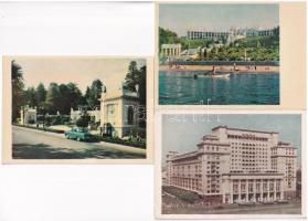 18 db MODERN orosz városképes lap / 18 modern Russian town-view postcards