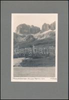 1934 Thöresz Dezső (1902-1963) békéscsabai gyógyszerész és fotóművész hagyatékából  feliratozott vintage fotó, művészfólián keresztül másolva, 20,5x13,8 cm, karton 29,7x20,5 cm