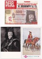 10 db MODERN motívum képeslap: II. Rákóczi Ferenc / 10 MODERN motive postcards: Francis II Rákóczi