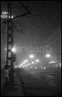 cca 1940 Budapest, városképek, hangulatok, 10 db vintage NEGATÍV Danassy Károly (1904-1996) budapest...