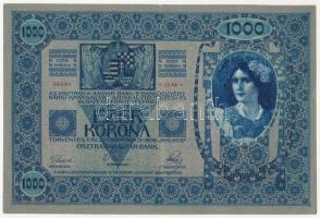 1902. 1000K bélyegzés nélkül T:II  Adamo SK35