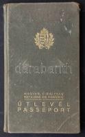 1938 Útlevél sok vízummal és pecséttel