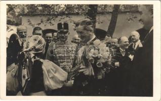 1936 Horthy Miklós Magyarország Kormányzója a Budapesti Nemzetközi Vásáron