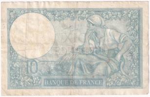 Franciaország 1926. 10Fr T:III
France 1926. 10 Francs C:F
Krause P#73