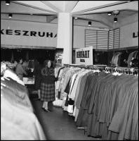 cca 1968 Ceglédi Áruház, fotóriport, Kotnyek Antal (1921-1990) budapesti fotóriporter hagyatékából 9...