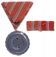 1957. "Szolgálati Érdemérem" zománcozott kitüntetés mellszalagon, miniatűrrel szalagsávon,...