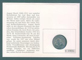 NDK 1989. 5M "Katharinenkirche" érmés, bélyeges borítékon T:1