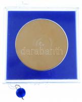 ~1970-1980. "Országos Tervhivatal Törzsgárda 30 év után" aranyozott fém emlékérem, eredeti...