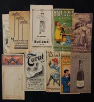 9 db vegyes számolócédula