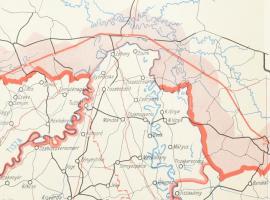 Magyarország közigazgatási és közlekedési térképe 1926.Szerkesztette és kiadja a M. Kir. Központi St...