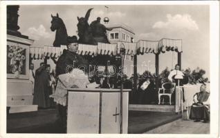 1938 Budapest, XXXIV. Nemzetközi Eucharisztikus Kongresszus. Serédi Jusztinián bíboros hercegprímás / 34th International Eucharistic Congress
