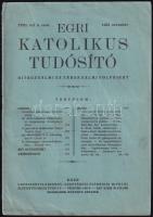 1933 Egri Katolikus Tudósító folyóirat 168p.