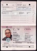 1997 Republik Österreich fényképes útlevél / Austrian passport