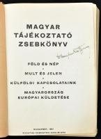 Magyar tájékoztató zsebkönyv. Föld és nép, múlt és jelen, külföldi kapcsolataink, Magyarország európ...