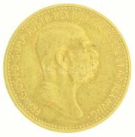 Ausztria 1909. 10K Au "Ferenc József" (3,39g/0.900) T:2,2-
Austria 1909. 10 Corona Au &qu...