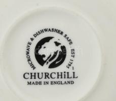 Vegyes angol tányérkészlet, hiányos, klf. méretű és fajta, jelzett, apró kopásokkal lepattanásokkal