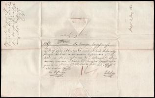 1831 Tarkovics Gergely (1744-1841) az eperjesi egyházmegye görögkatolikus megyéspüspöke által aláírt...